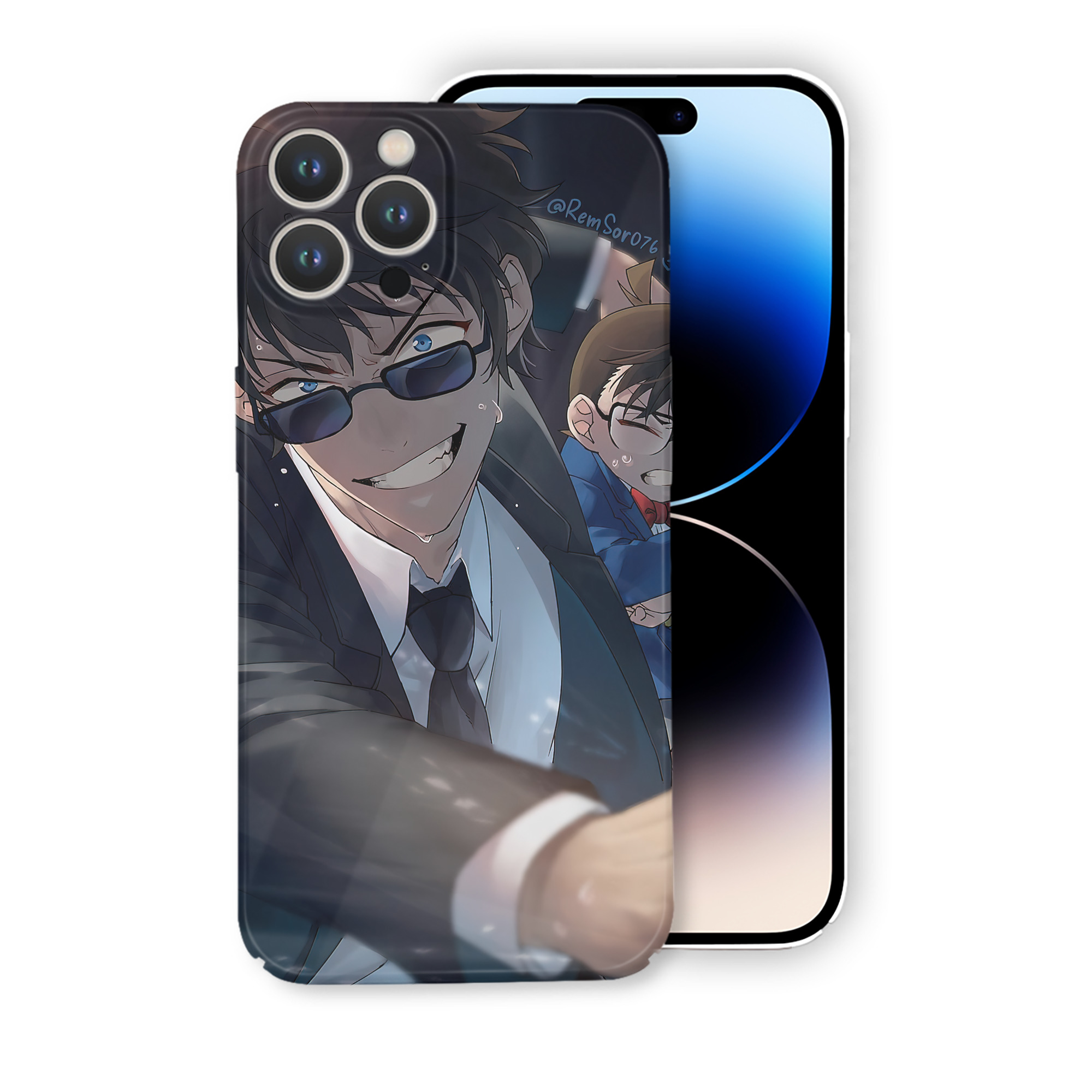 （画像用） 名探偵コナン Detective Conan 【iPhone 14シリーズ対応】ハードケース